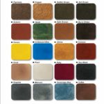 concrete staining colors available